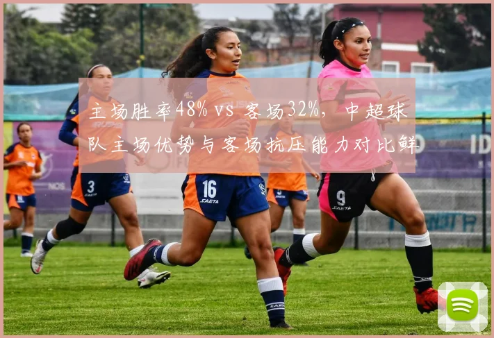主场胜率48% vs 客场32%,中超球队主场优势与客场抗压能力对比鲜明